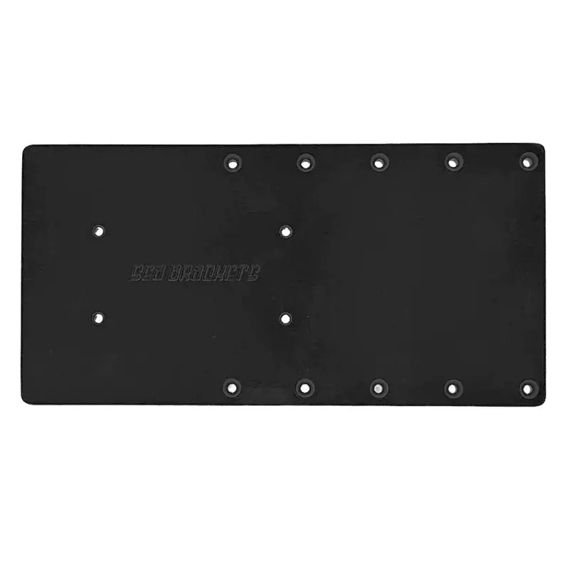 16-Inch Straight Trolling Motor Mount For Garmin Kraken – Black [Sea2301-Blk] 1