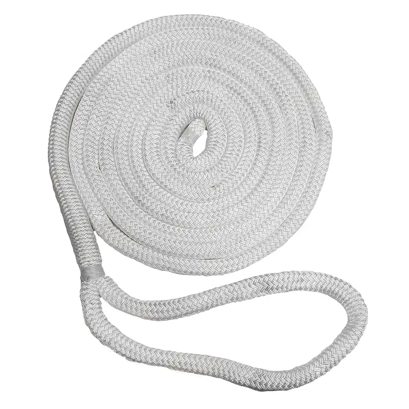 5/8" White Double Braid Dock Line – 25 Ft [C5050-20-00025] 1