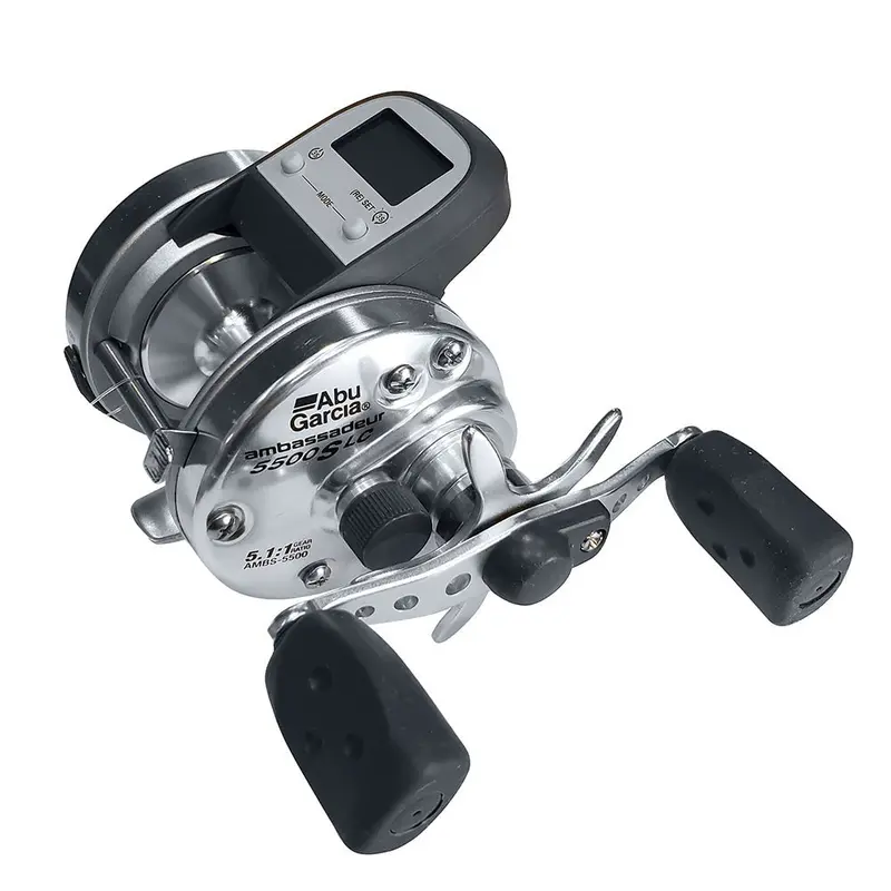 Abu Garcia Ambassadeur S Line Counter Reel – 5500Lc High-Performance Spool Size [1400534] 1