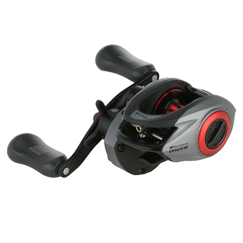 Abu Garcia Max Elite Low-Profile Baitcasting Reel – Right-Hand Retrieve (Model Max5Eltrktlp) 1