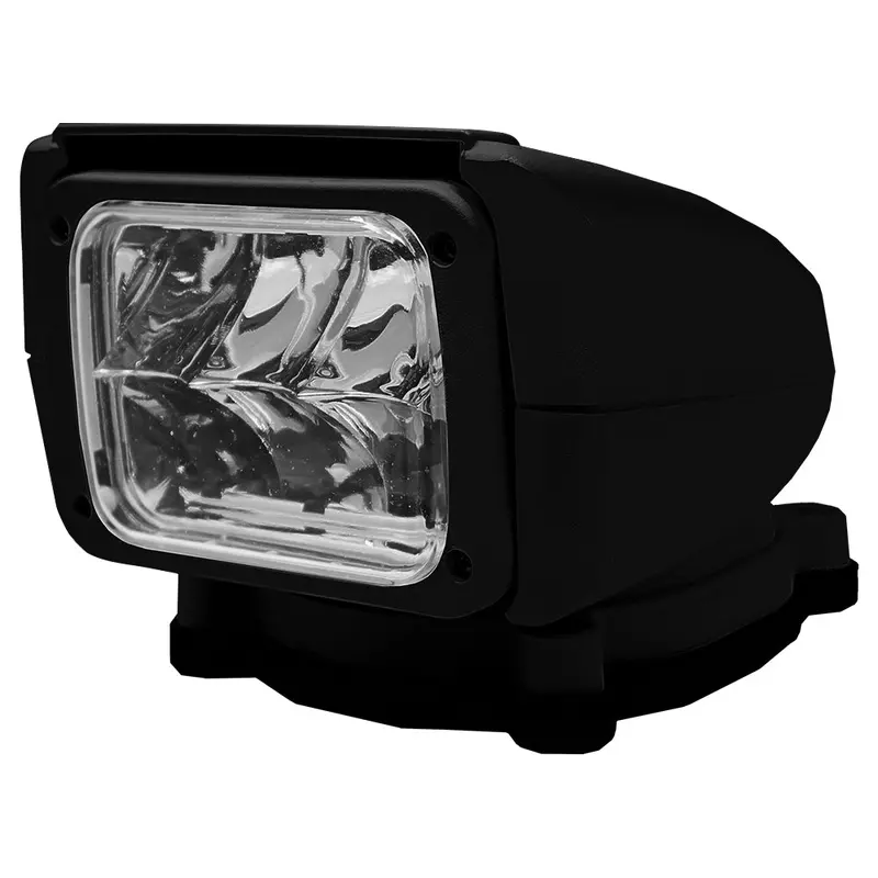 Acr Rcl-85 High-Intensity Led Searchlight – Dual-Voltage (12V/24V), Black Housing [1957] 1