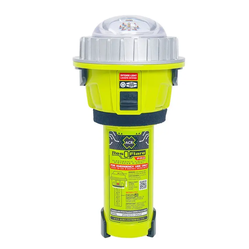 Acr Resqflare Pro Led Distress Signal Light – Waterproof & Buoyant Emergency Beacon 1