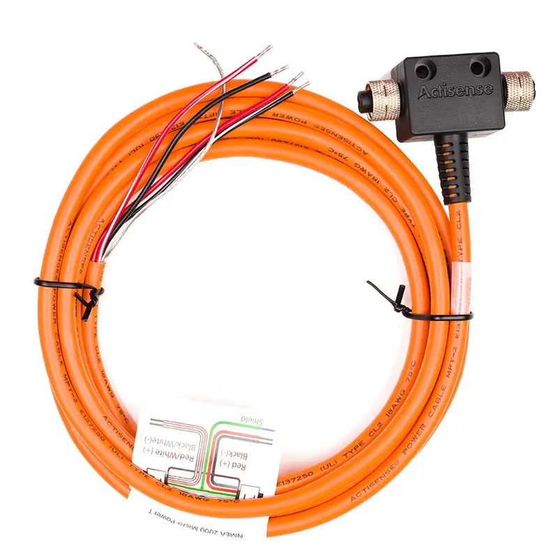 Actisense A2K-Mpt-2 Ul-Certified Nmea 2000 Micro T-Piece With Dual Female Ports – 3M Cable 1