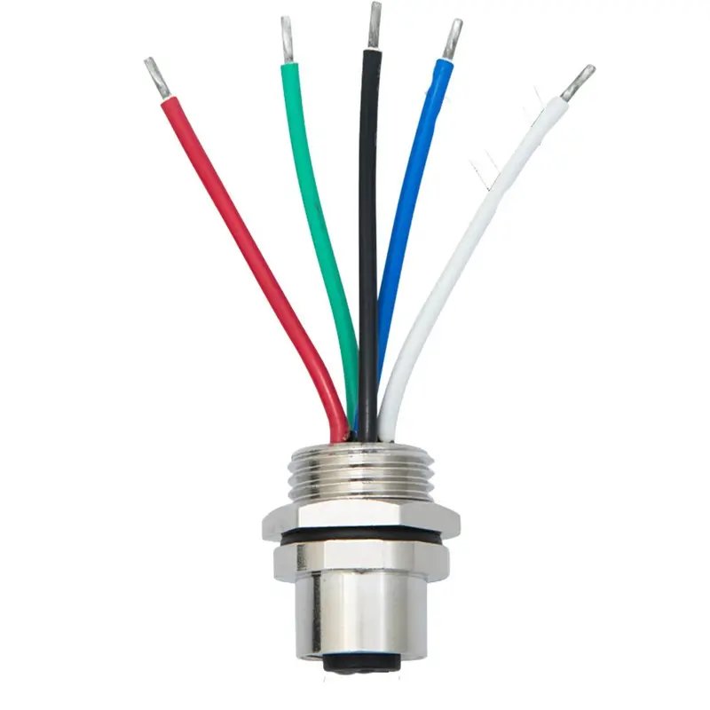 Actisense A2K-Pmw-F Rear Panel Mount Nmea 2000 Micro 5-Pin Female Wired Connector 1