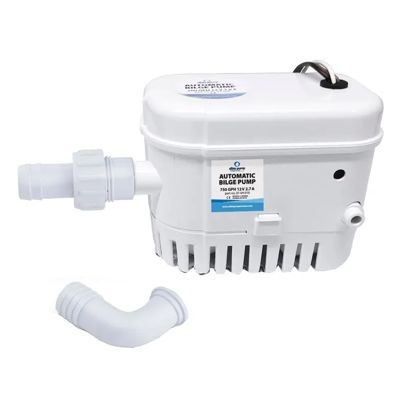 Albin Group 12V Automatic Bilge Pump – 750 Gallons Per Hour (Gph) Performance 1