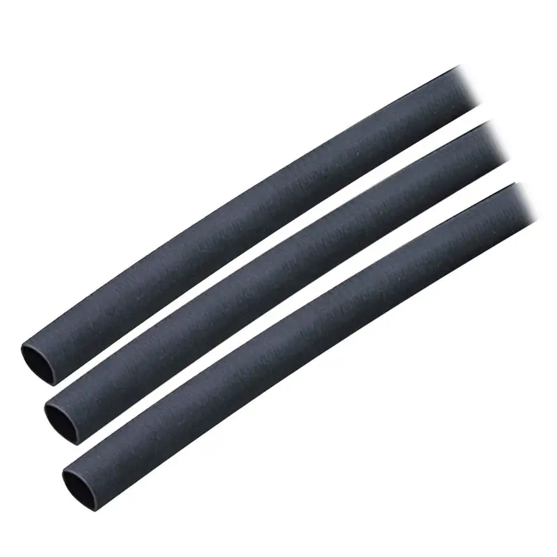 Ancor 1/4" Moisture-Proof Heat Shrink – 3" Length, 3-Pack, Black (303103) 1
