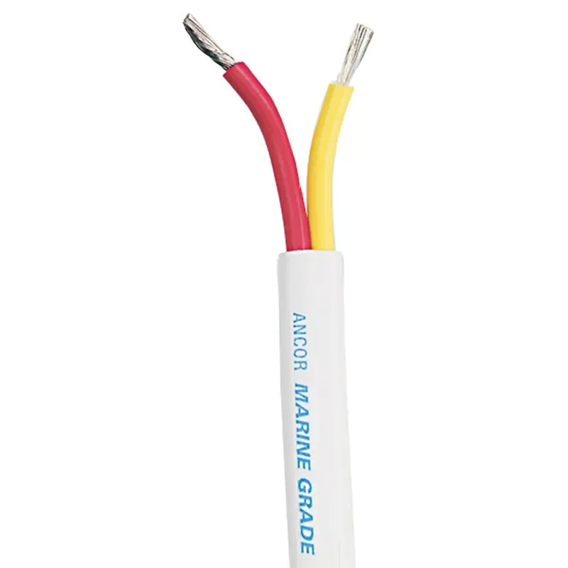 Ancor 10/2 Awg Red-Yellow Flat Duplex Marine Cable – 250 Feet 1