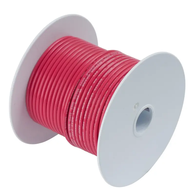 Ancor 10 Awg Red Marine Primary Wire – 100-Foot Spool (108810) 1