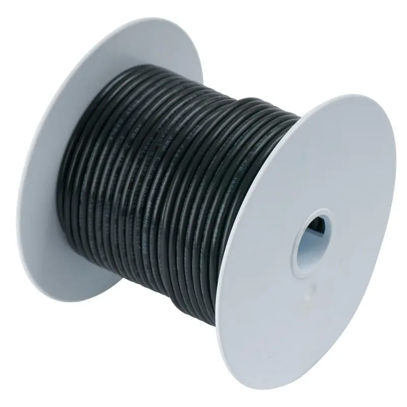 Ancor 119002 4/0 Awg Black Battery Cable – 25-Foot Length, Marine-Grade Tinned Copper 1