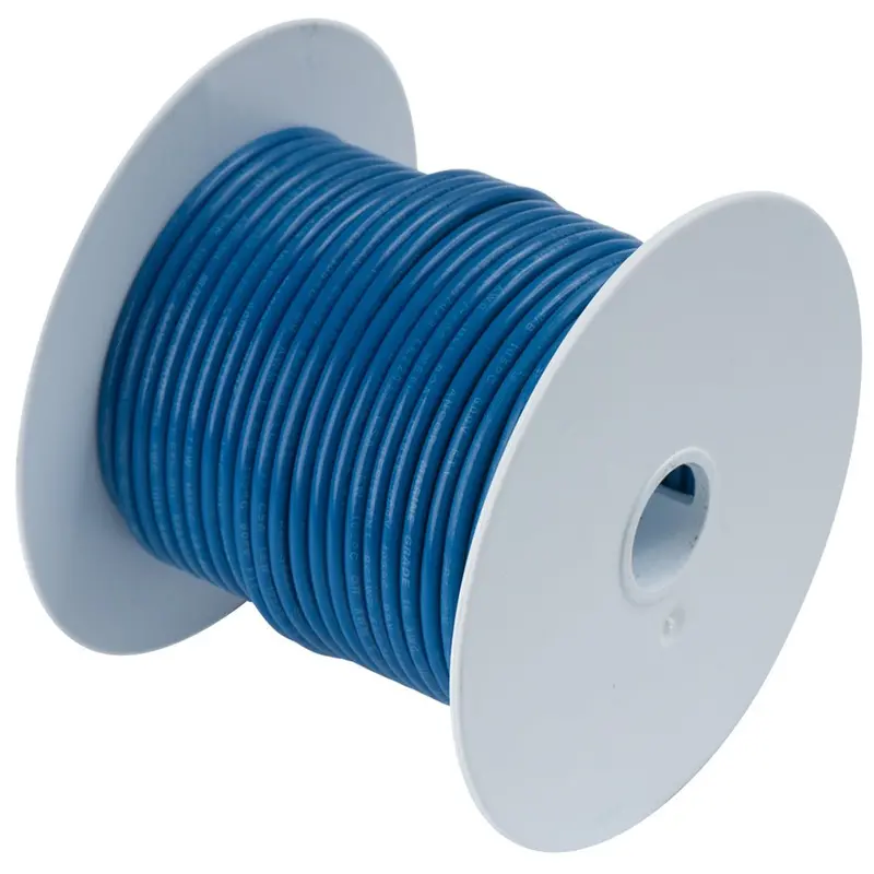 Ancor 12 Awg Dark Blue Tinned Copper Marine Wire – 100-Foot Spool [106110] 1