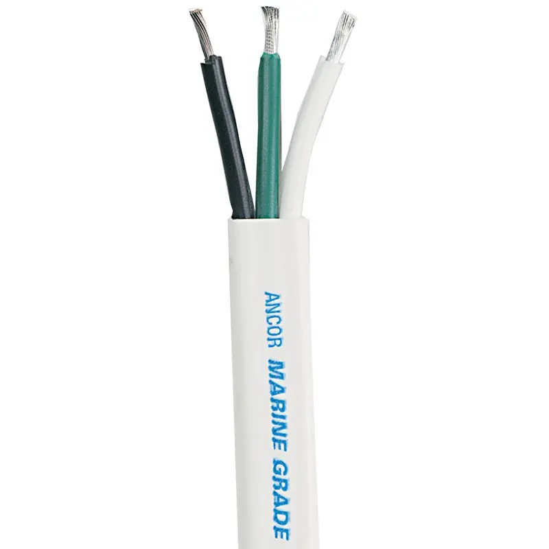Ancor 14/3 Awg White Triplex Marine Cable – 500 Ft Spool [131550] 1