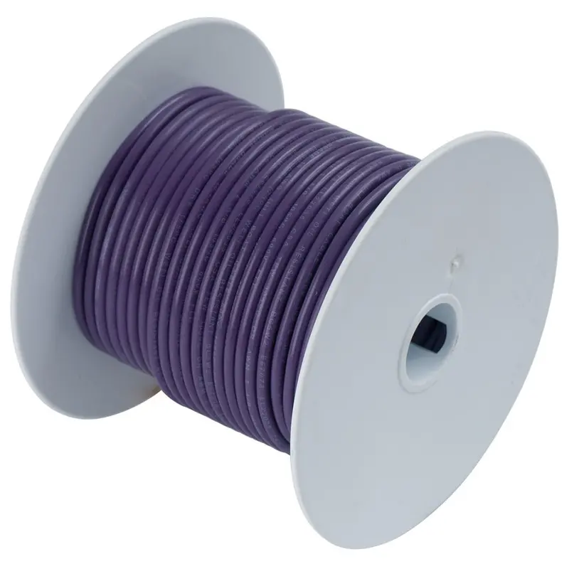 Ancor 14 Awg Purple Tinned Copper Marine Wire – 250-Foot Spool [104725] 1