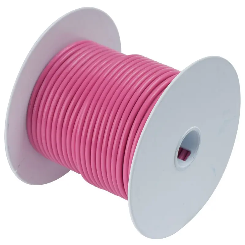 Ancor 16 Awg Tinned Copper Marine Wire – Pink, 100 Ft 1