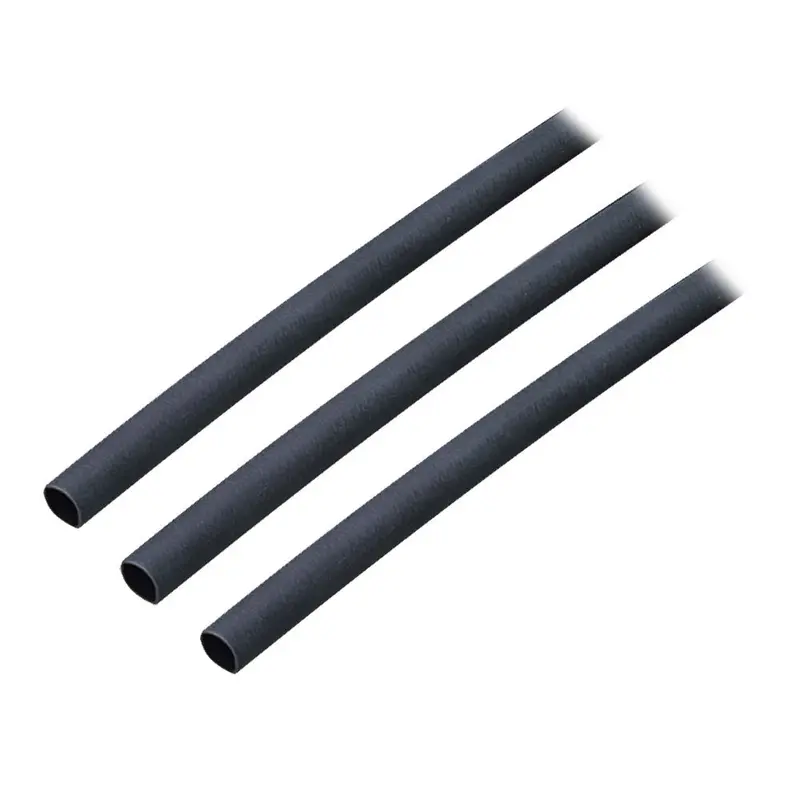 Ancor 3/16" Adhesive-Backed Heat Shrink Tubing – 3" Length, 3-Pack, Black (302103) 1