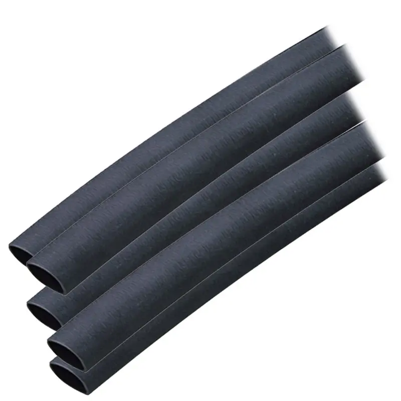Ancor 3/8" Heat Shrink Sleeve – 12" Length, 5-Pack, Black (304124) 1