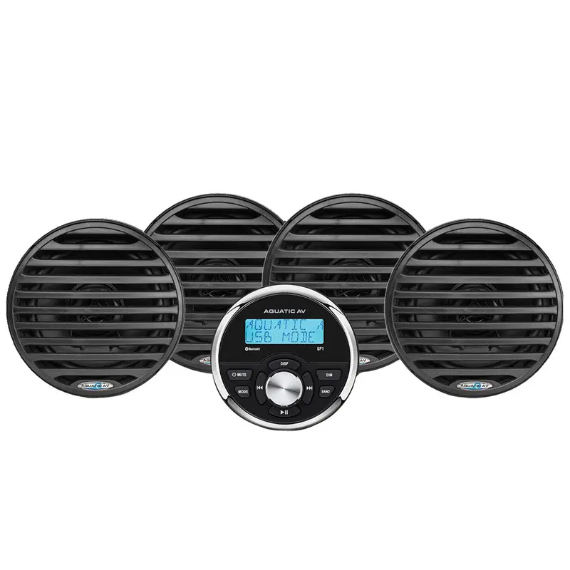 Aquatic Av Economy Black Stereo & Speaker Gauge Kit 1