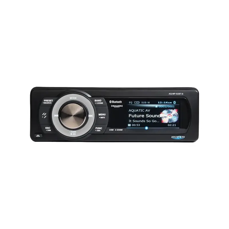 Aquatic Av Mp521 Mp5+ Adventure+ Series All-Terrain Marine Stereo 1