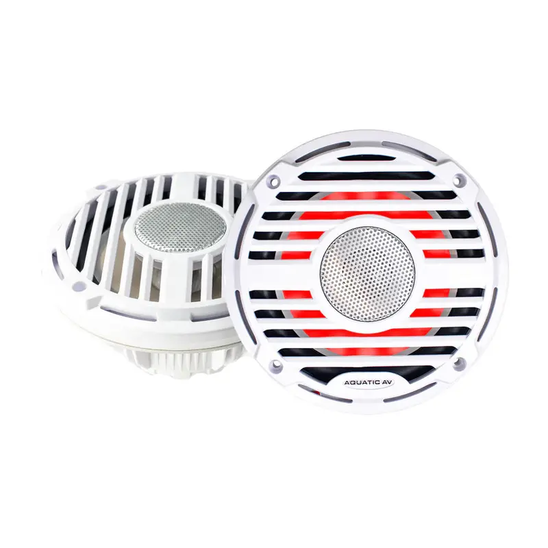Aquatic Av Pc410 White Pro Classic Marine Speaker 1