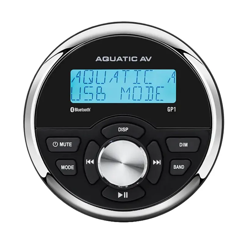 Aquatic Av Ra611 Gp1 Gauge-Mount Marine Stereo 1