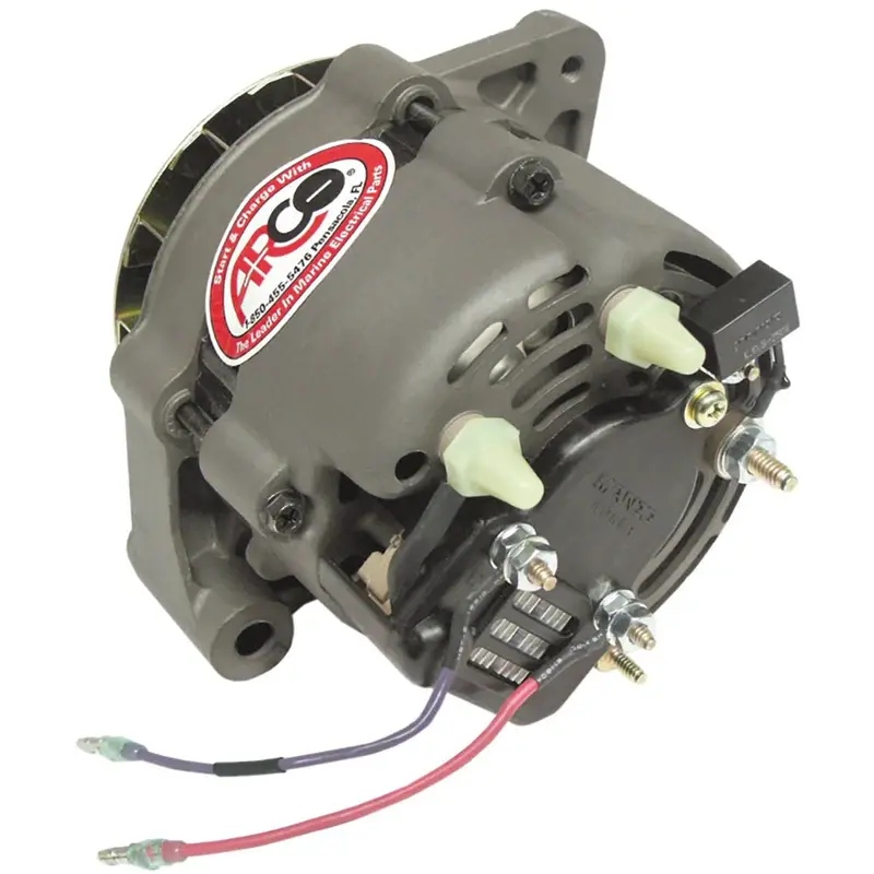 Arco Marine 12V 55A Alternator With Multi-Groove Pulley – Universal Outboard Upgrade (Model 60055) 1