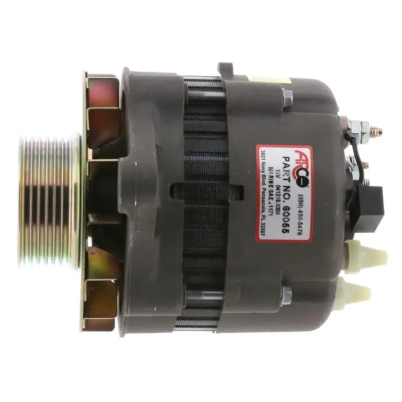Arco Marine 12V 55A Alternator With Multi-Groove Pulley – Universal Outboard Upgrade (Model 60055) 2