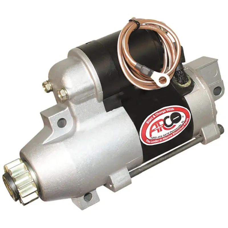 Arco Marine High-Performance Yamaha Outboard Starter Motor (200Hp–Current Models, 13-Tooth Gear) [3431] 1