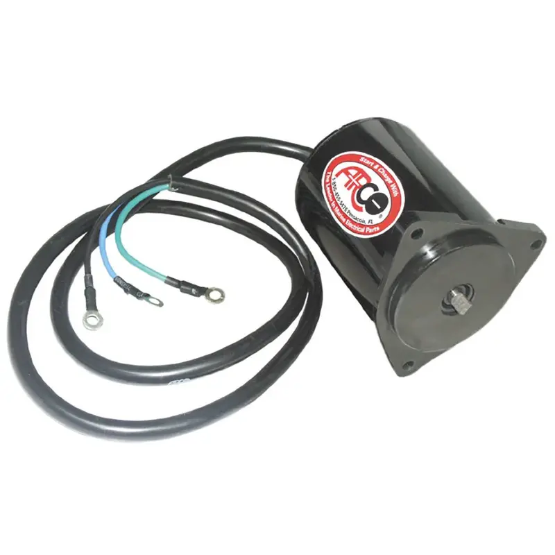 Arco Marine Oem-Quality Tilt/Trim Motor Replacement – Designed For Early Yamaha Outboards, 3-Wire, 3-Bolt Mount (Model 6267) 1
