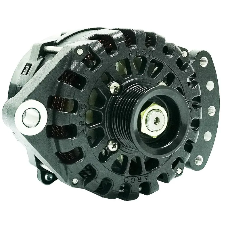 Arco Marine Zeus A225S Single-Foot Alternator – 1–2 Inch Shaft, Isolated Ground & Built-In Regulator [4016] 1