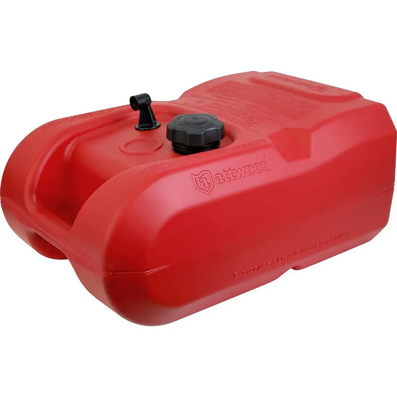 Attwood 3-Gallon Portable Marine Fuel Tank Without Fuel Gauge 1