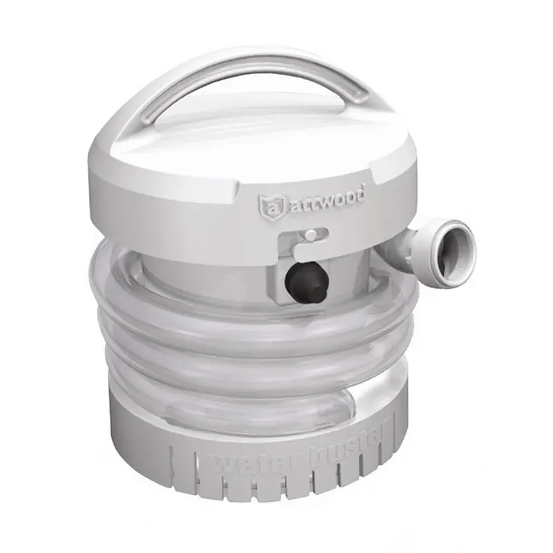 Attwood 4140-4 Waterbuster Portable 200 Gph Manual Bilge Pump With Flexible Hose 1
