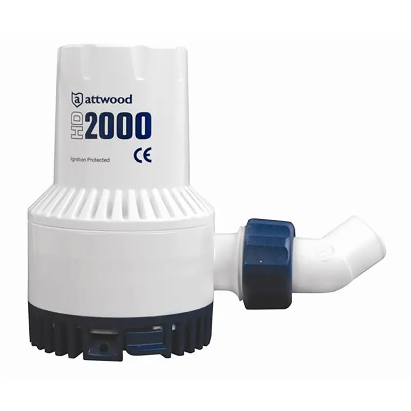 Attwood Hd2000 24V Heavy-Duty Bilge Pump – 2000 Gph 1