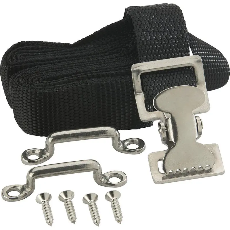 Attwood Heavy-Duty 72-Inch Fuel Tank Strap Set For 12-Gallon Tanks 1