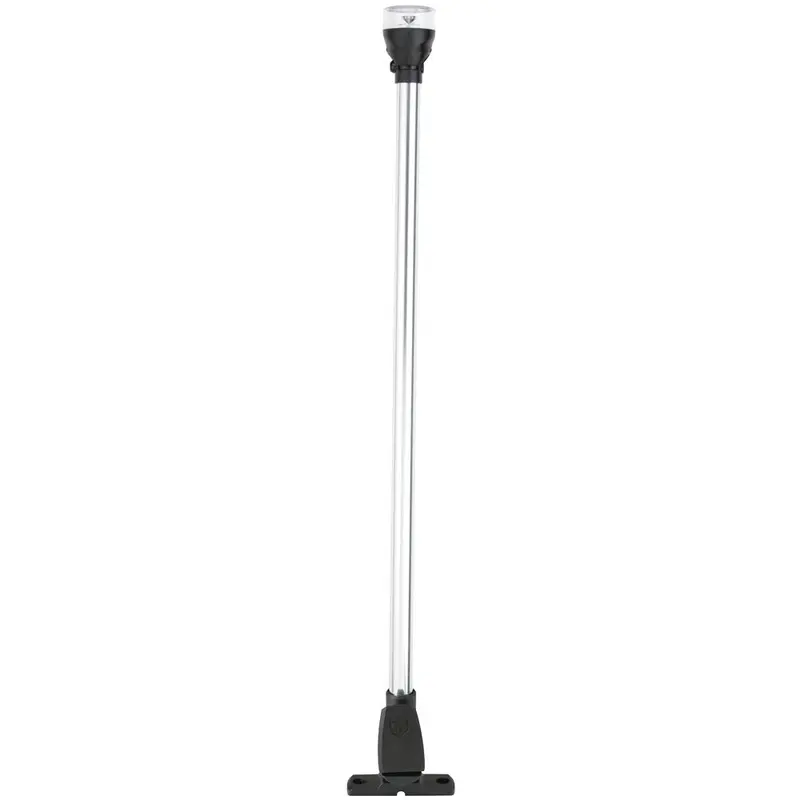 Attwood Lightarmor 12" Fold-Down All-Around Led Light With Cam-Lock Base (2 Nautical Mile Visibility) 1
