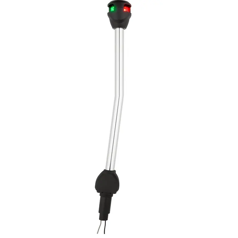 Attwood Lightarmor 14-Inch Angled Bi-Color Navigation Pole Light 1