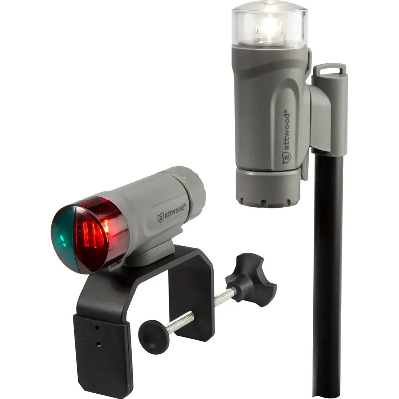 Attwood Portable Led Light Kit – Marine Gray Finish [14190-7] 1