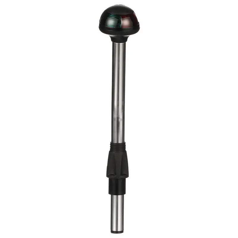 Attwood Pulsar Bi-Color Stowaway Light – 10" Angled, 2-Pin Mount 1