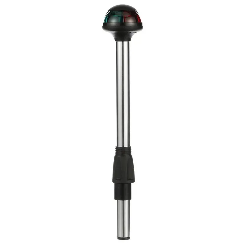 Attwood Pulsar Bi-Color Stowaway Navigation Light – 10" Straight Mount [5092-10-7] 1
