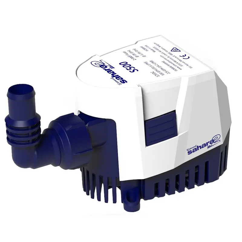 Attwood Sahara Mk2 Bilge Pump – 500 Gph, 12V Dc, Automatic Operation [5505-7] 1