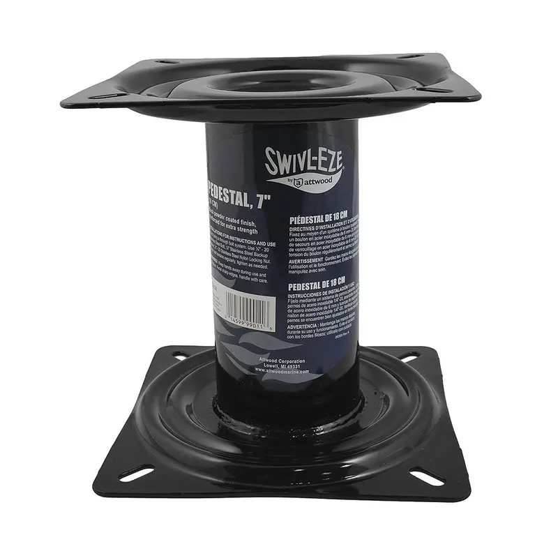 Attwood Swivl-Eze 7-Inch Low-Profile Pedestal Base For Boat Seating [90720] 1