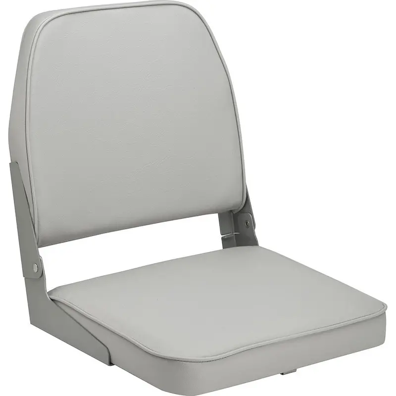 Attwood Swivl-Eze Grey Low-Back Padded Flip Seat For Boats [98395Gy] 1