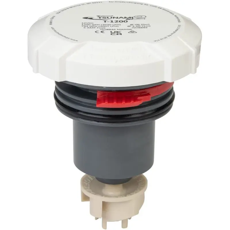 Attwood Tsunami 1200 Mk2 Replacement Cartridge – Compatible With 1200 Gph Bilge Pump 1