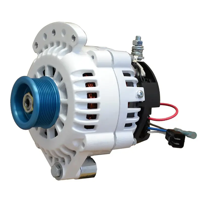 Balmar 100A 12V Single-Foot Spindle-Mount Alternator With J10 Pulley & Isolated Ground 1