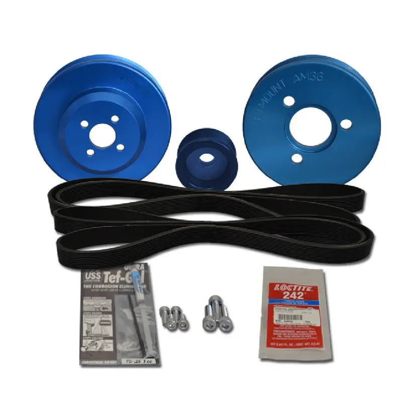 Balmar Yanmar 3Jh5 / 3Jh4-E / 4Jh4-E / 4Jh5 Series Serpentine Pulley Kit 1