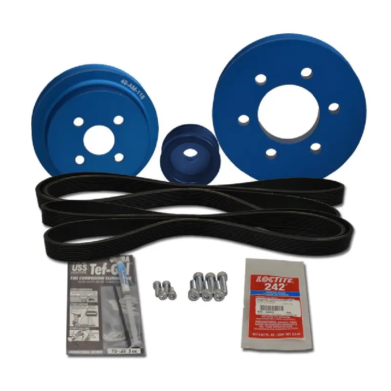 Balmar Yanmar 4Lh-A Engine Serpentine Pulley Conversion Kit 1