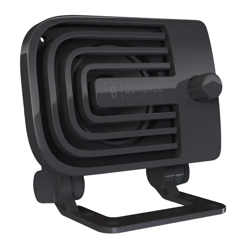 Banshee Marine Active Black External Vhf Speaker – Weatherproof Design 1