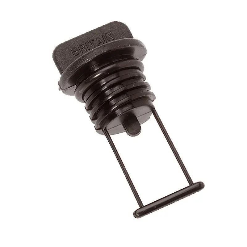 Barton Marine 15Mm (19/32") Black Drain Plug For Boats [42357] 1
