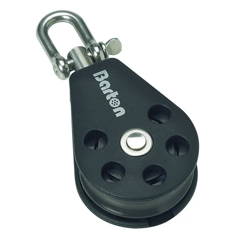 Barton Marine Size 2 Single Swivel Block For Low-Friction Line Handling [N02130] 1