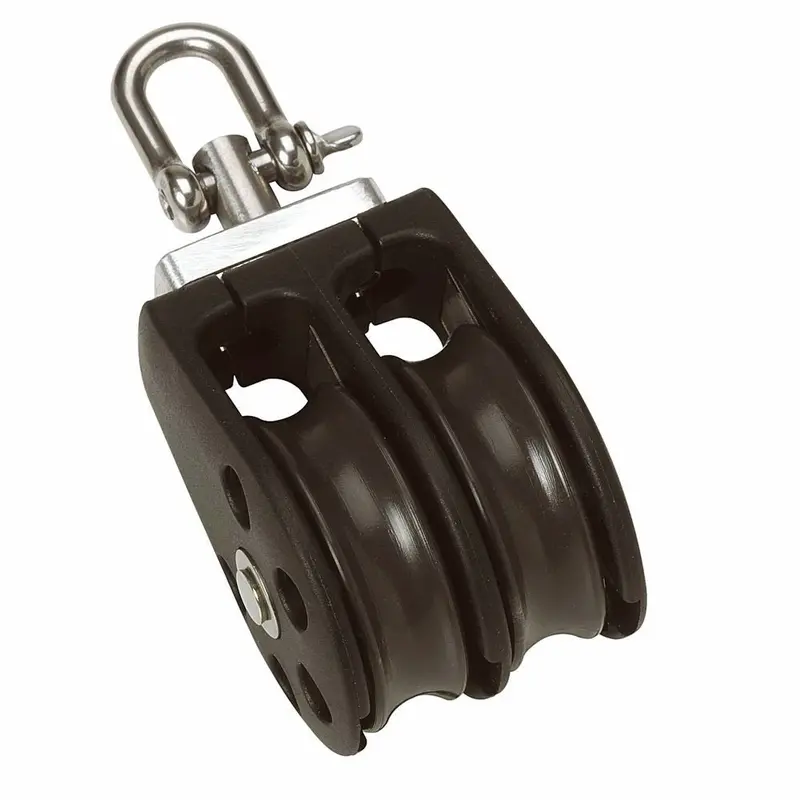 Barton Size 2 (35Mm) Double-Swivel Plain-Bearing Pulley Block – Model N02230 1