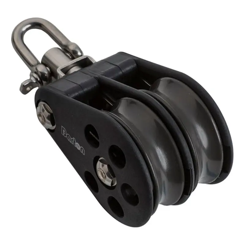 Barton Size 5 (54Mm) Double-Swivel Plain-Bearing Pulley Block – Model N05230 1
