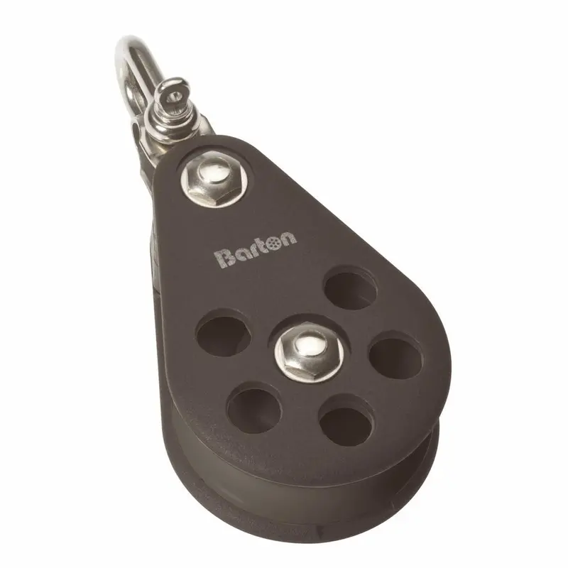 Barton Size 5 Reverse-Shackle Pulley Block – 54 Mm Plain Bearing 1